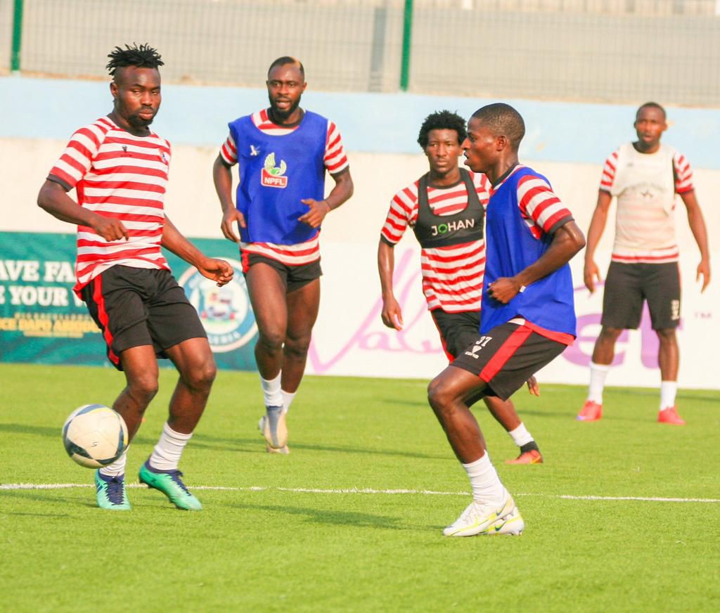 Remo stars player training ahead of new season