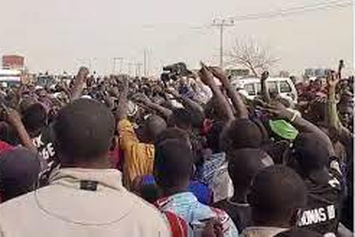 Protest in Minna [FRCN]