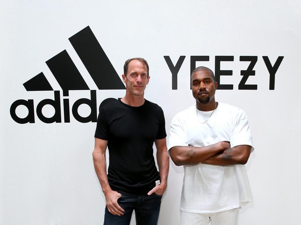 Adidas' Eric Liedtke and Kanye West.Jonathan Leibson/Getty Images for ADIDAS