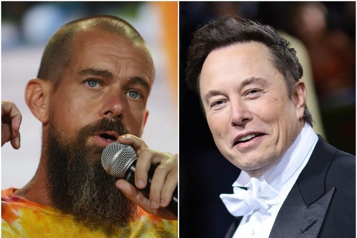Jack Dorsey and Elon Musk.Dimitrios Kambouris/Getty Images for The Met Museum/Vogue/Joe Raedle/Getty Images