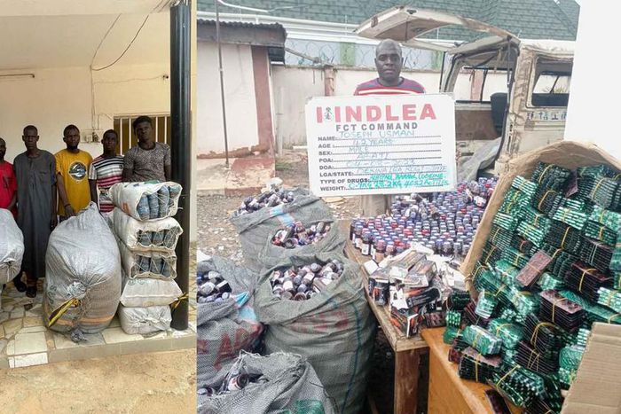 NDLEA intercepts 57,450 pills of Tramadol, Rohypnol, others in Abuja. [Facebook:NDLEA]