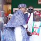President Muhammadu Buhari and the Presidential candidate of the APC, Bola Ahmed Tinubu. (Thisday)