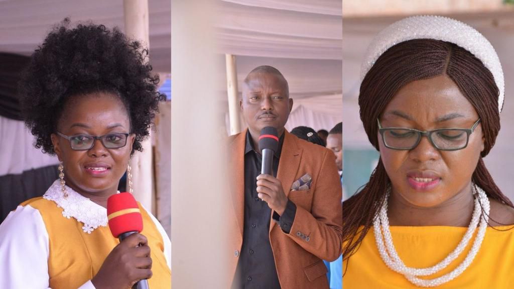 Susan Makula and Pastor Aloysius Bugingo