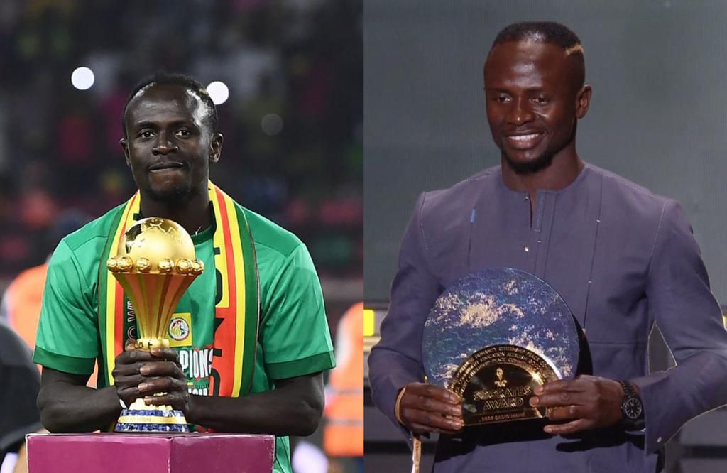 Sadio Mane made history as second African to finish in top three at the Balon d'or award