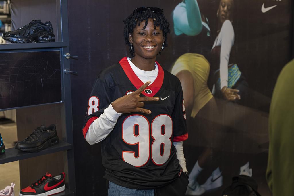 B-Girl Vicky is all smiles after winning the competition