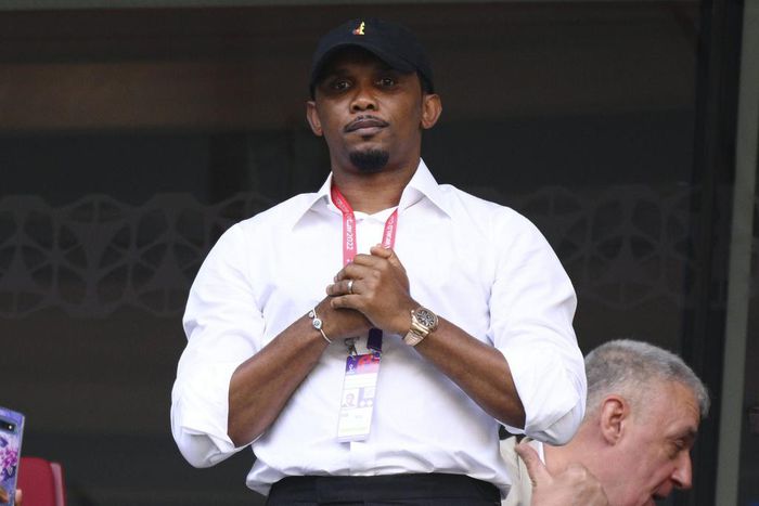 Samuel Eto'o on November 28, 2022.
