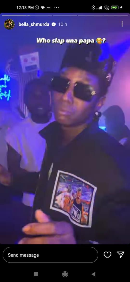 Bella Shmurda mocks the reports og being slapped at LASU