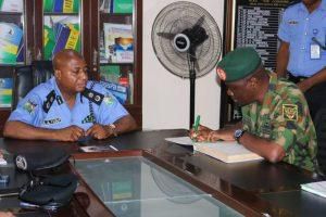 The Commander of the 12 Brigade Nigerian Army, Brig. -Gen Isang Akpaumontia