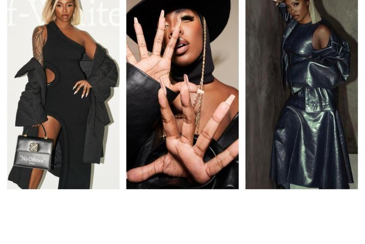 Tiwa's fashion week looks [Instagram]