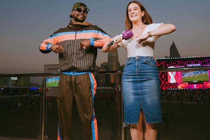 KIzz Daniel living his dream at FIFA World Cup.