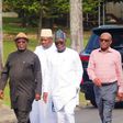 G-5 governors storm Aso Rock 2 [Twitter:@Tosquo]