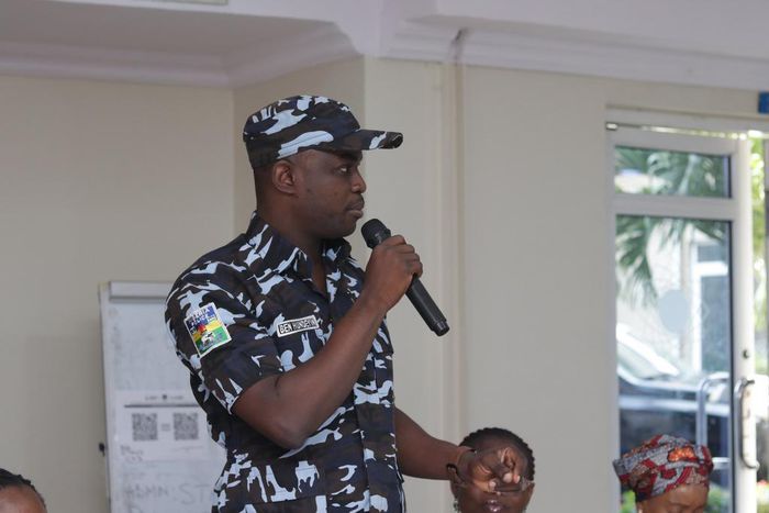 Spokesman, Lagos police command, SP Benjamin Hundeyin. [Twitter:@BenHundeyin]