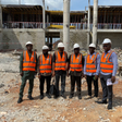 From 3rd right, Chairman of the Committee, Mr Celestine Ezeagu, flanked by other members of the committee. [NAN]