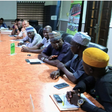 Cross section of participants during a meeting between officials of the Department of Development Control, Federal Capital Territory Administration, and community leaders from Dutsen Garki, Apo District, Abuja, over planned demolition of illegal struct...