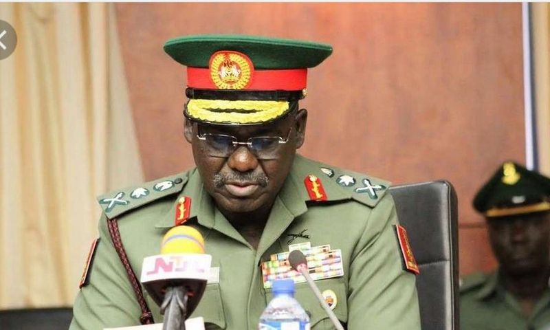 The Chief of Army Staff (COAS), Lt-Gen. Tukur Buratai [Twitter@Chiefojukwu]