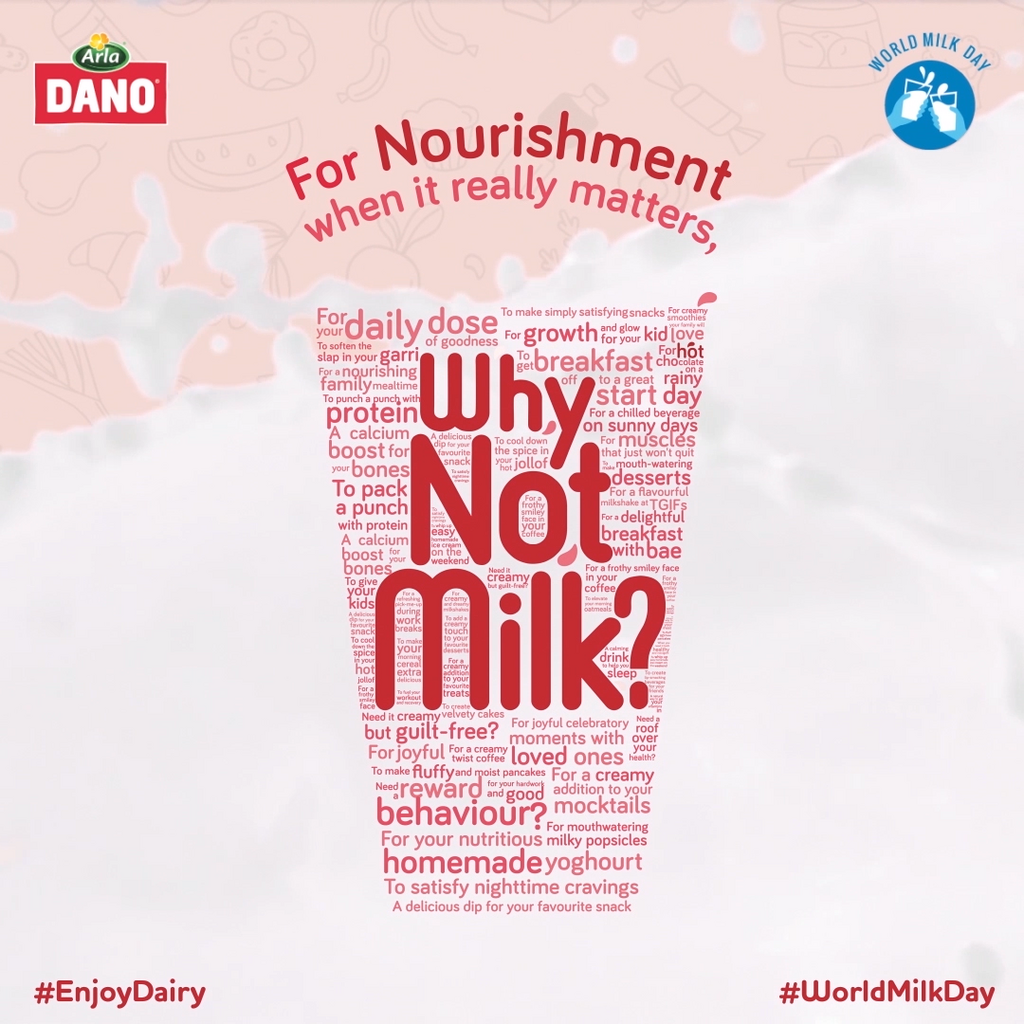Dano Milk inspires Nigerians to enjoy dairy on World Milk Day