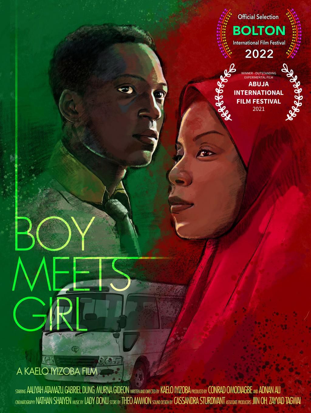 Gabriel Dung and Aaliyah Atazamu are the stars of 'Boy Meets Girl'