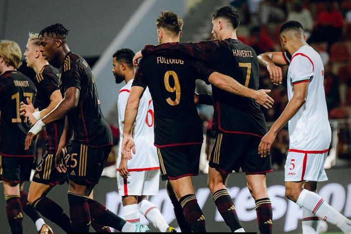 Debantant Fullkrug was the hero for the Die Mannschaft.