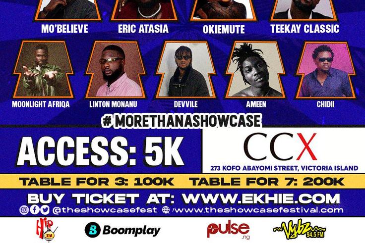 SHOWCASE FEST ARTISTS UPDT