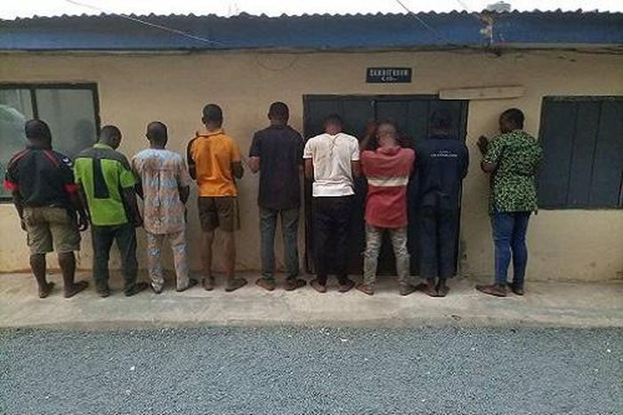 Police arrest Anambra woman, 8 others for vandalizing power line mast