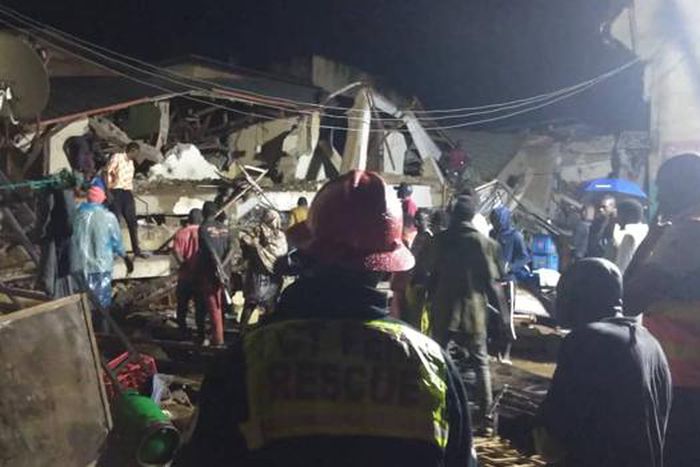 2-storey building collapse in Abuja