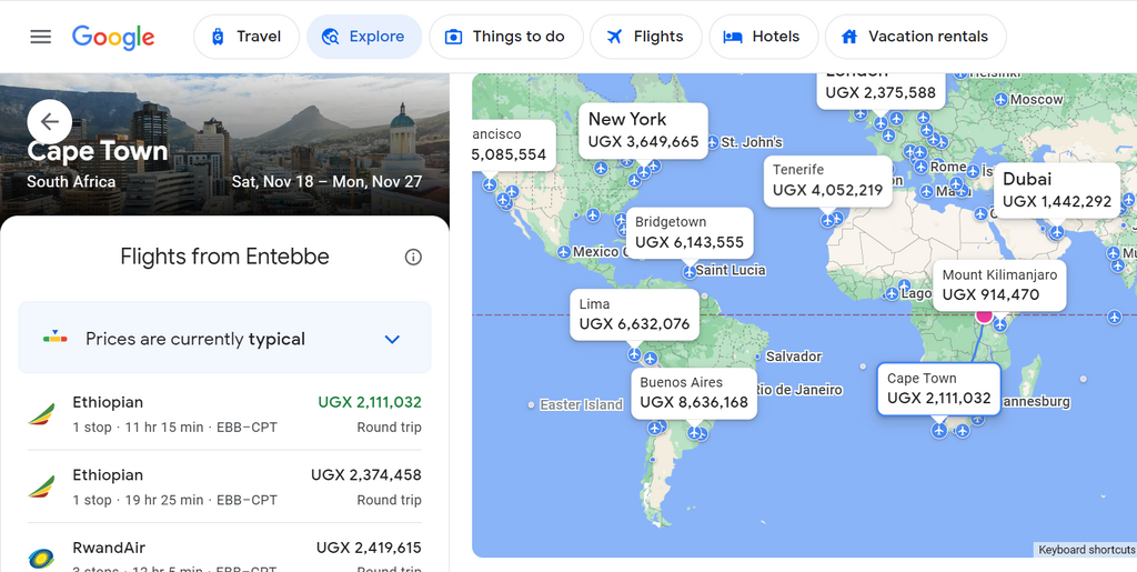 Google Flights has a hidden trick to make travel planning easier/Courtesy