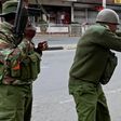 File image of Kenyan police officers in action