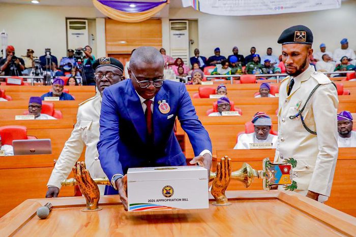 Governor Babajide Sanwo of Lagos State. [Twitter:@jidesanwoolu]