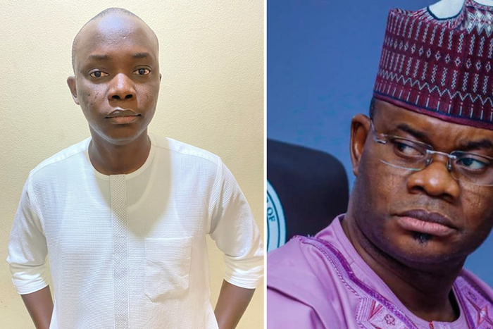 Ali Bello (left) and Yahaya Bello (right)
