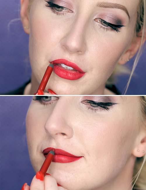 How to wear red lipstick like a pro/Pinterest