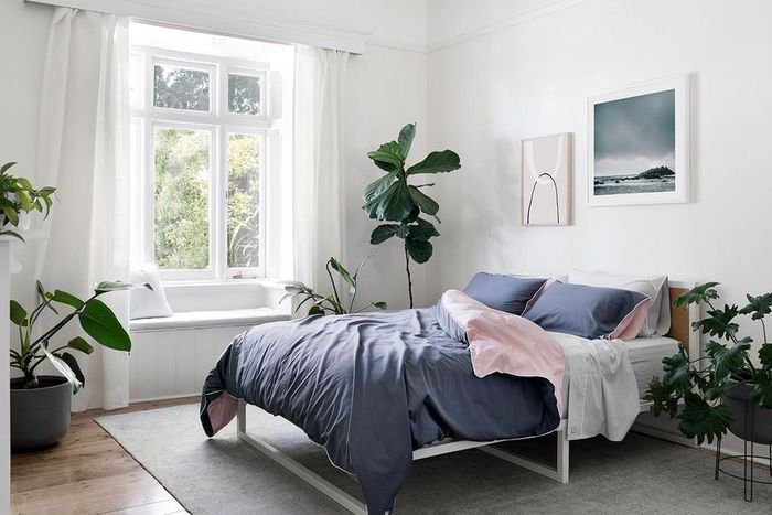 Plants in the bedroom is an endeavour to restful sleep and well-being [HuntingforGeorge]