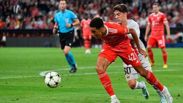 Jamal Musiala and Gavi