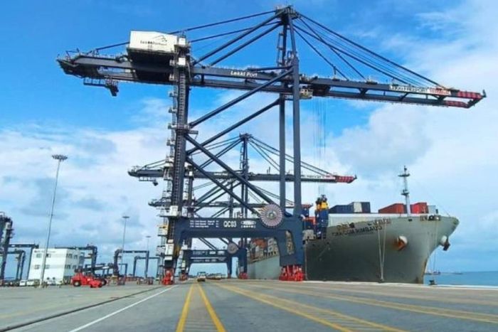 Lekki Port receives first transshipment vessel. [NAN]