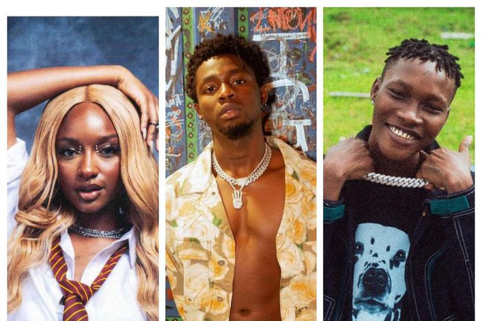 Ayra Starr, Omah Lay, Zinoleesky