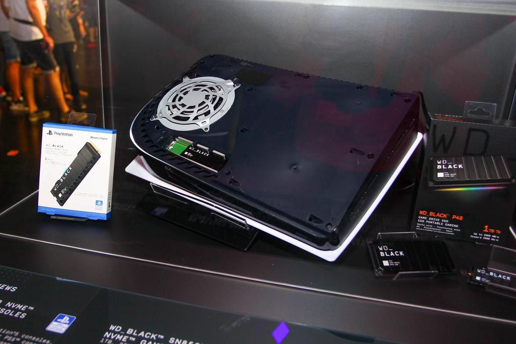 A PlayStation 5 console undergoing repair.