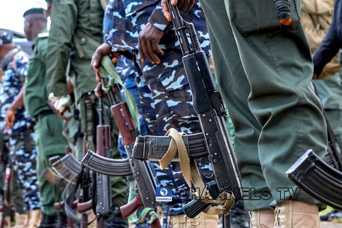Watertight security at INEC Bayelsa office on election eve [Twitter:ChannelsTV]