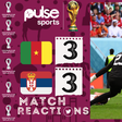 Reactions as Aboubakar inspires Cameroon to a 3-3 draw against Serbia
