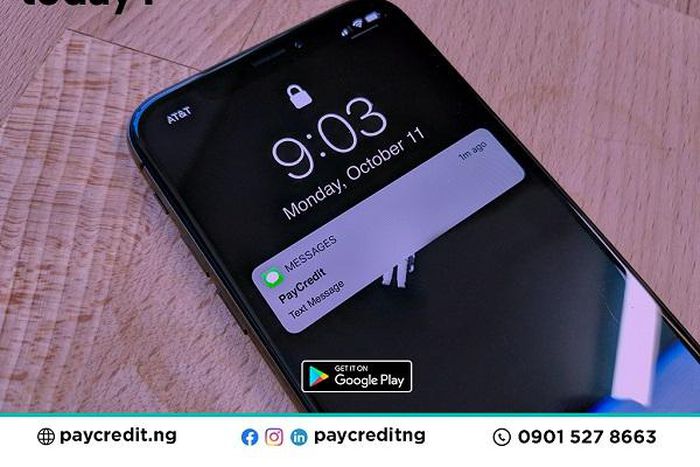 Credit alert on payday [PayCredit]