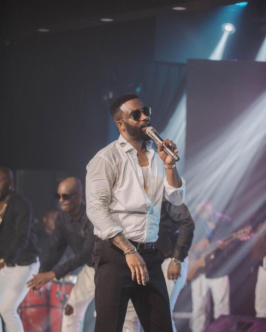 Fally Ipupa in a previous performance
