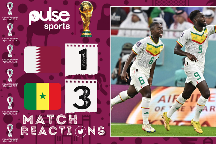Social media reactions as Senegal defeat Qatar 3-1