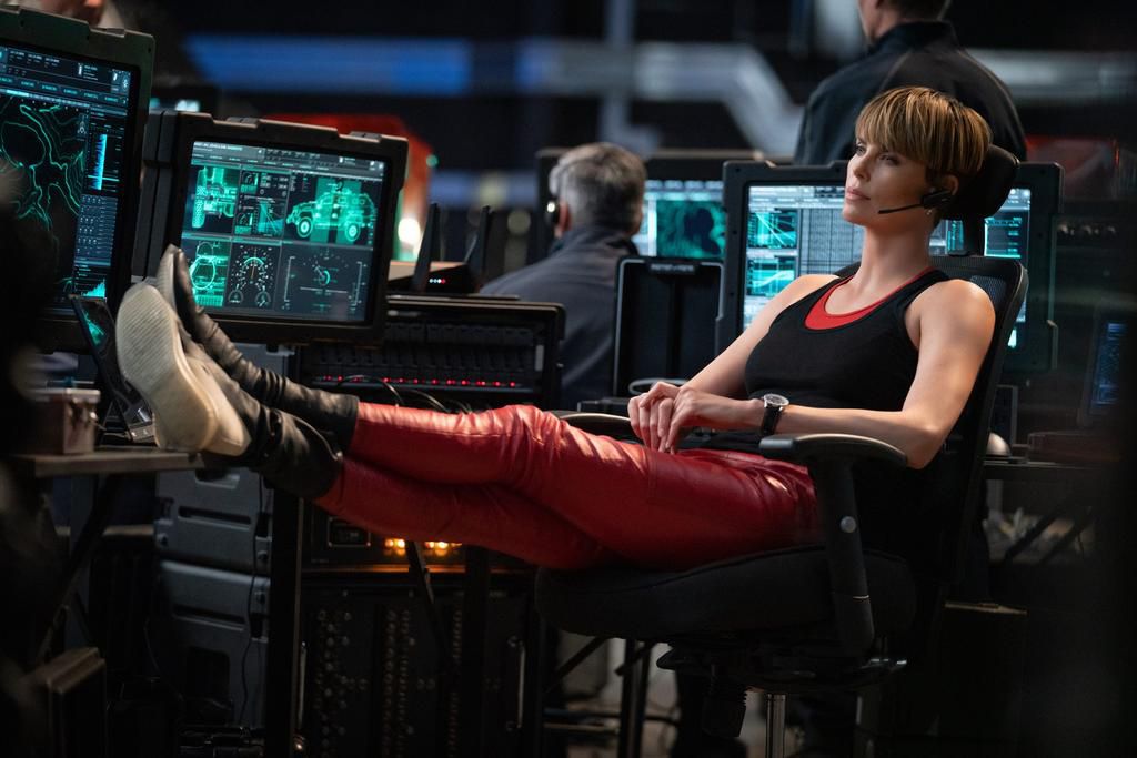 Charlize Theron as Cipher in "F9."Universal Pictures