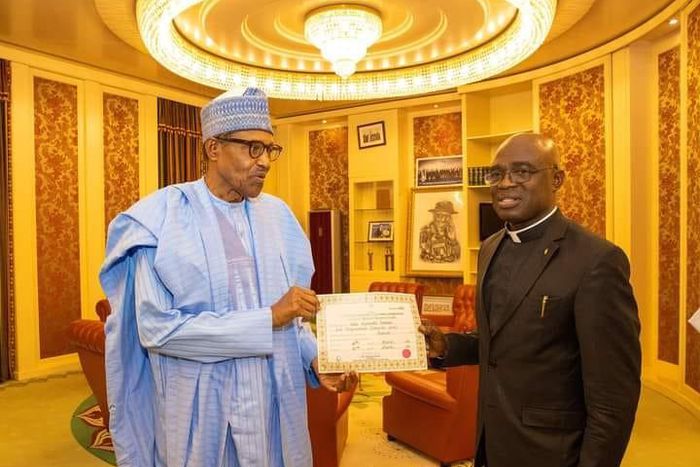 Benue Gov-elect meets Buhari, says “Benue is in ICU”