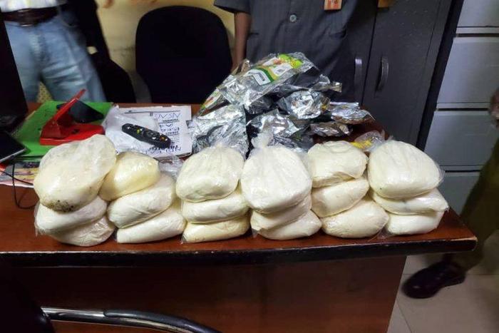 Some of the drugs seized by the NDLEA operatives.