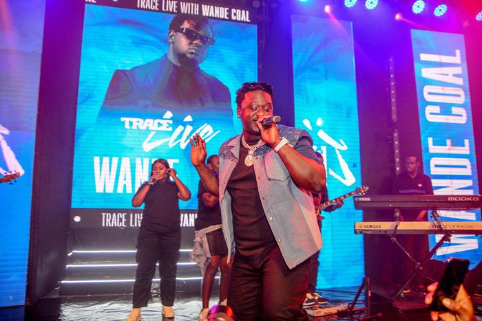 Wande Coal rocks the stage at 'Trace Live' powered by Legend