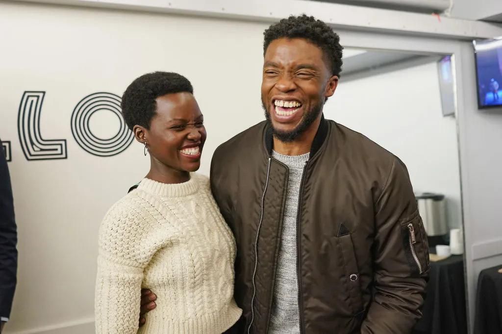Lupita-Nyong'o-and-Chadwick Boseman