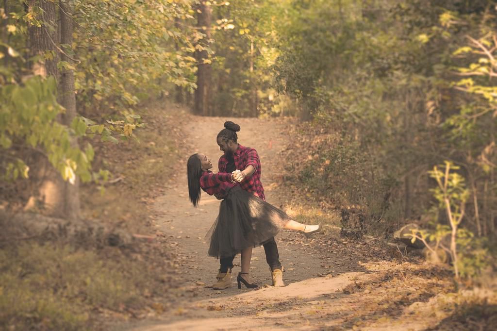 A couple hanging out