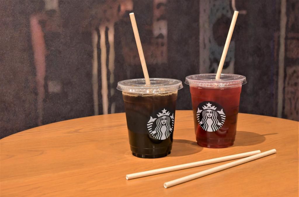 Many companies like Starbucks sells coffee with paper straw [Starbuckstories]