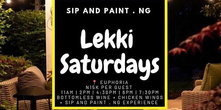 Lekki Saturdays with Sip and Paint