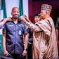 Inspector-General of Police, Kayode Egbetokun (middle) [NPF]