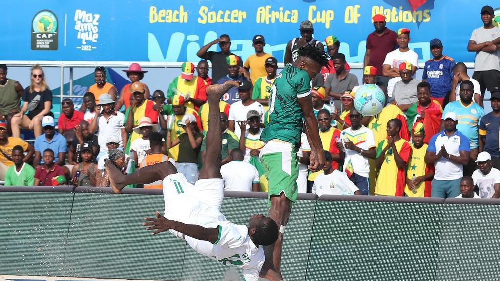 Cynthia Ishimwe was one of the officials in charge of Senegal's 8-4 win over Madagascar